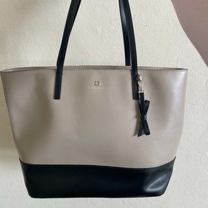 Kate Spade Two Tone Zipper Tote